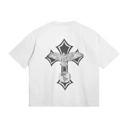 'Free to Soar' White Tee